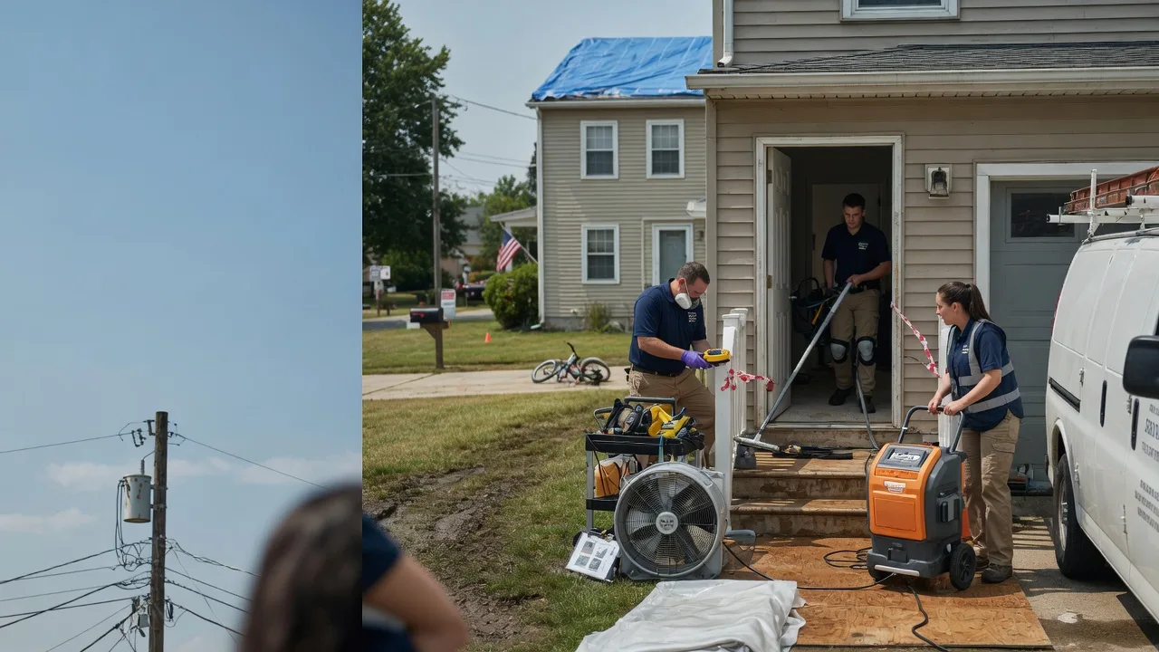 Water Damage Repair in Danielsville, PA near me